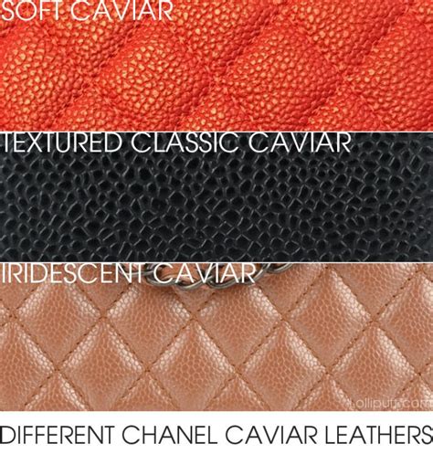 is chanel caviar leather waterproof|A Guide to Different Types of Chanel Leather .